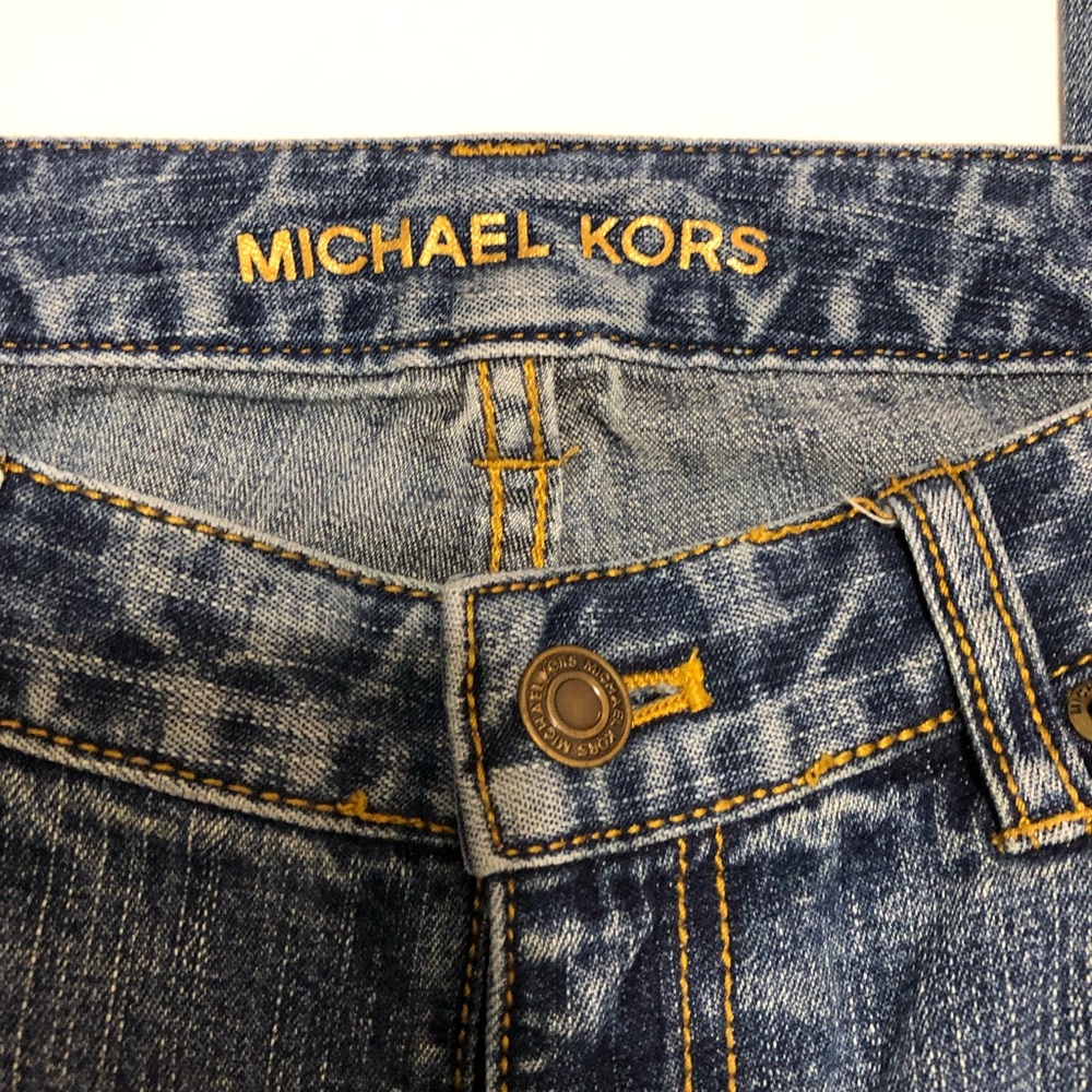 Michael Kors Boot Cut/Flare Jeans Size 4 EUC - Picture 4 of 6